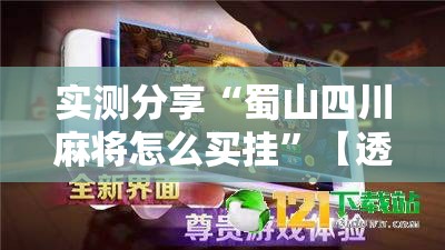 实测分享“蜀山四川麻将怎么买挂”【透视软件教程分享】