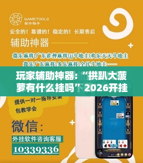 玩家辅助神器:“拱趴大菠萝有什么挂吗”2026开挂教程步骤
