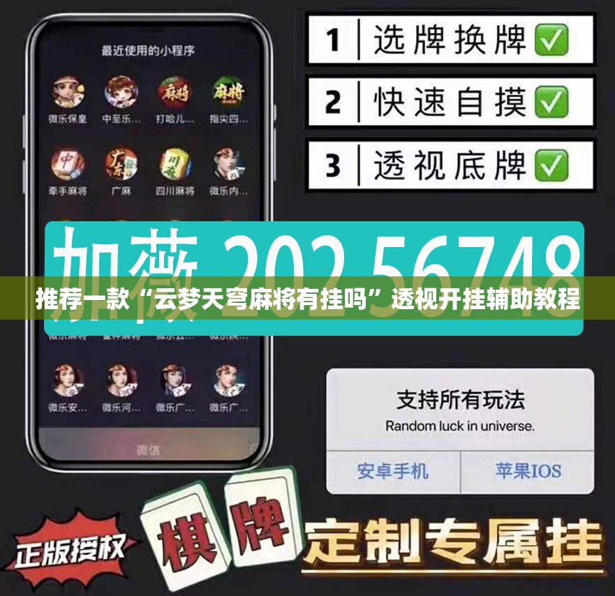 推荐一款“云梦天穹麻将有挂吗”透视开挂辅助教程