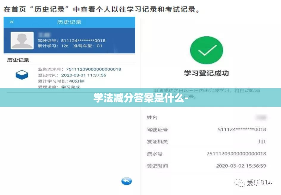 学法减分答案是什么-