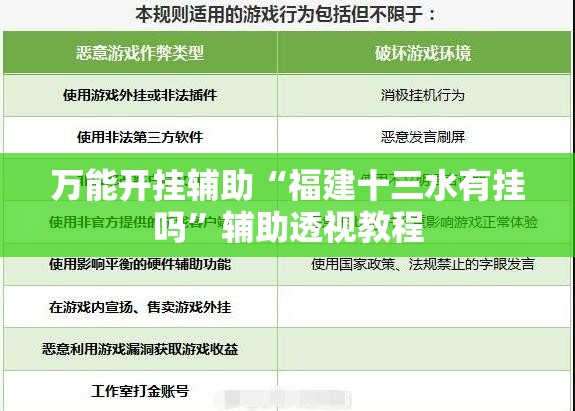 万能开挂辅助“福建十三水有挂吗	”辅助透视教程